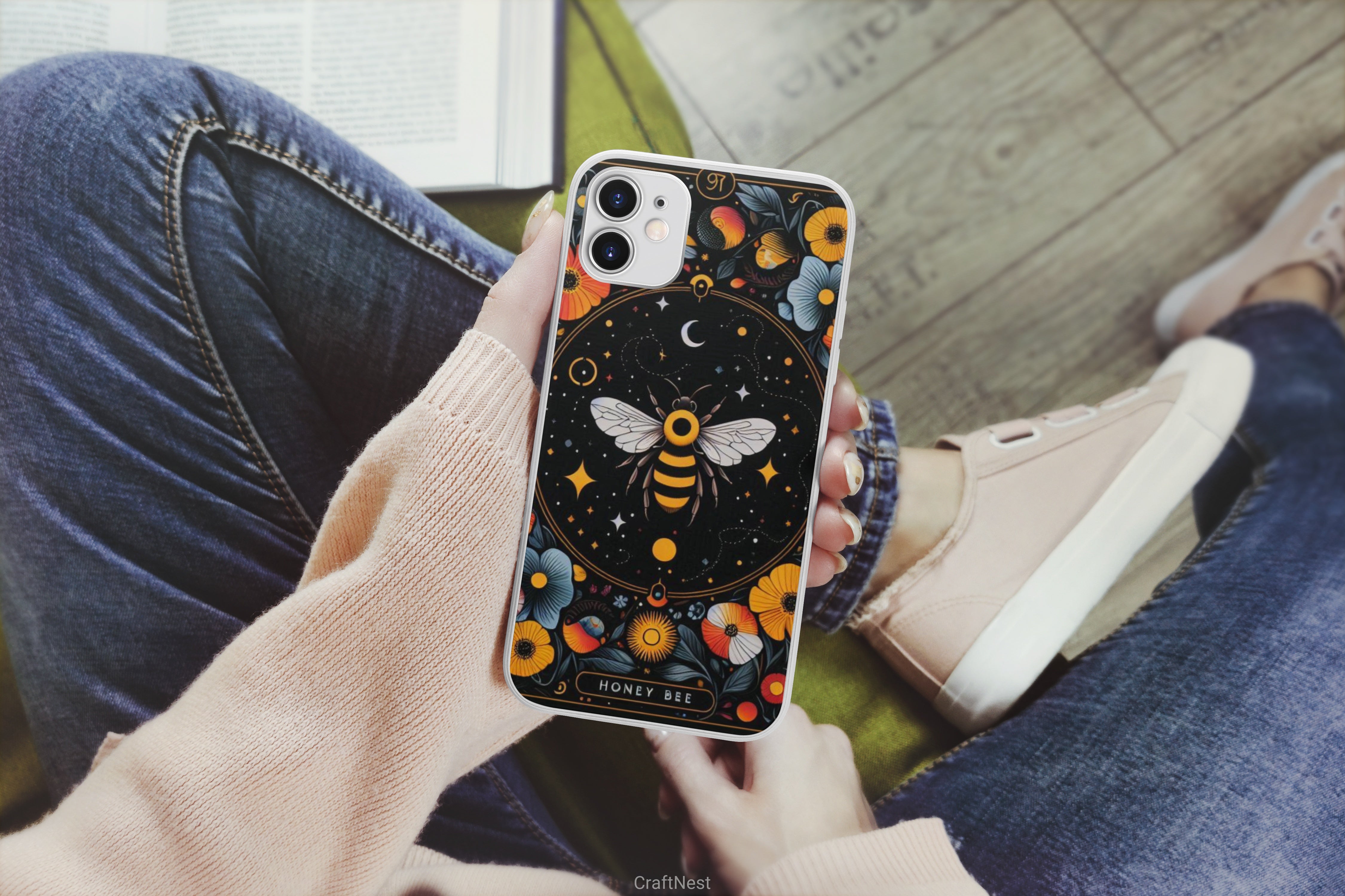 Honey Bee Tarot Card Clipart Bundle 23 - CraftNest - Digital Crafting and Art