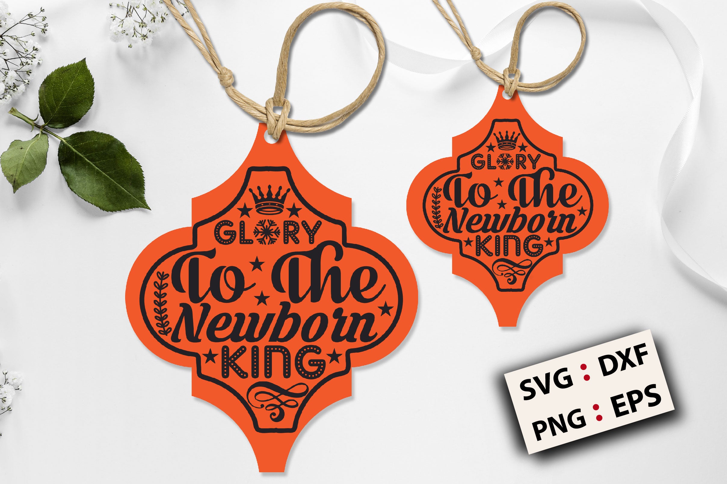 Christmas Arabesque Ornament SVG Bundle 2 - CraftNest - Digital Crafting and Art