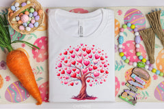 Valentine Tree Clipart Bundle - CraftNest - Digital Crafting and Art