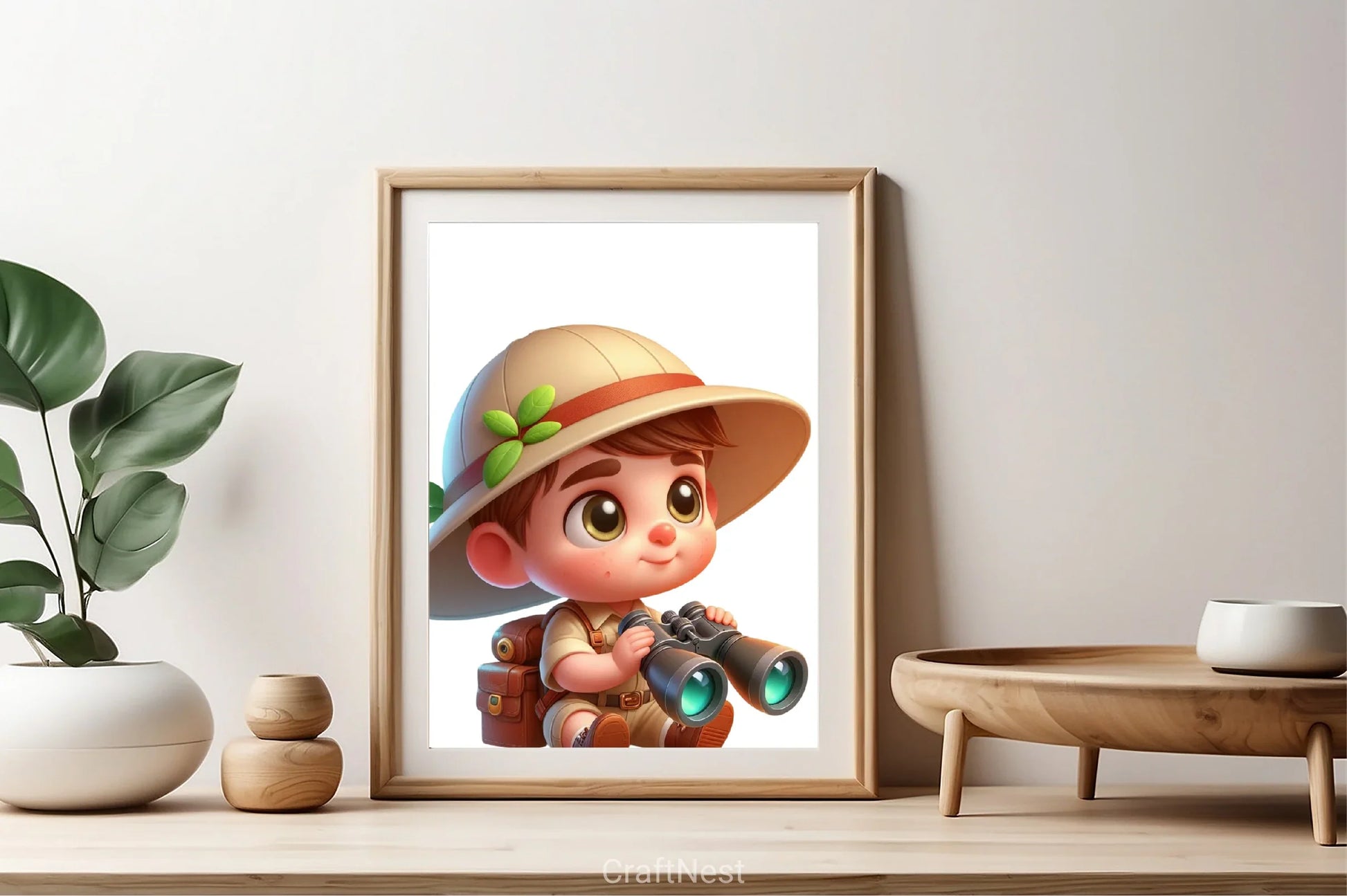 Safari Outfit Boy Clipart Bundle - CraftNest - Digital Crafting and Art