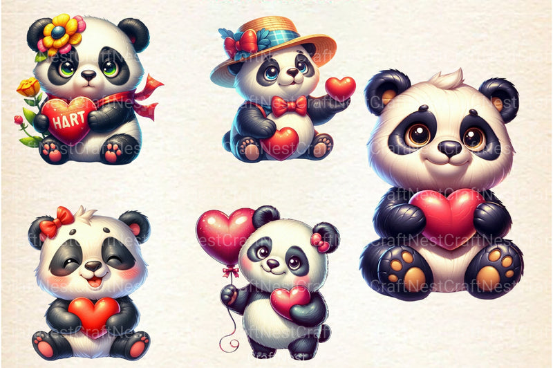 Valentine Koala Clipart Bundle 1 - CraftNest - Digital Crafting and Art