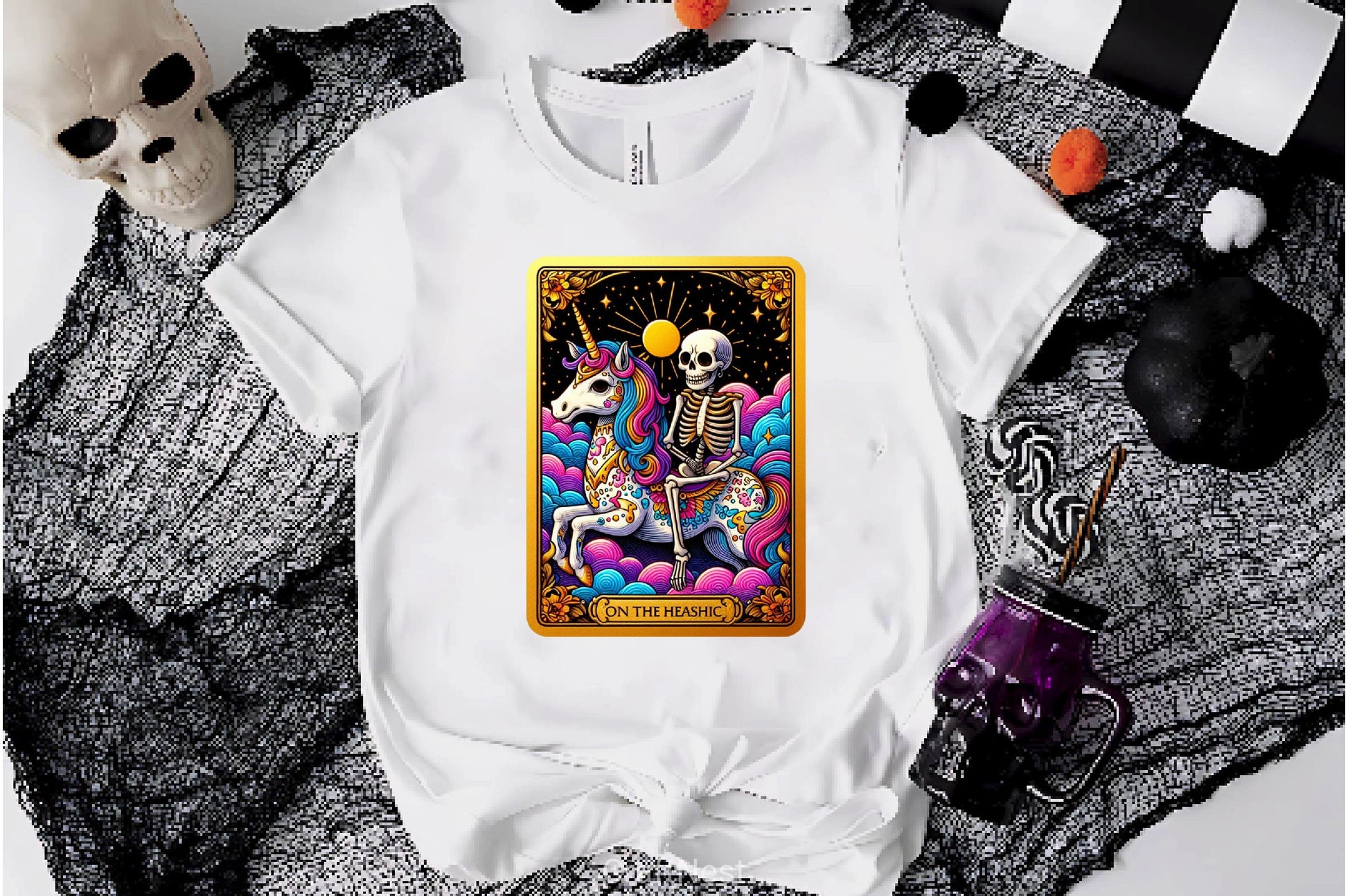 Funny Tarot Card Sarcastic Skeleton Clipart Bundle - CraftNest - Digital Crafting and Art