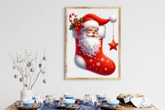 Christmas Stocking Clipart Bundle 4 - CraftNest - Digital Crafting and Art