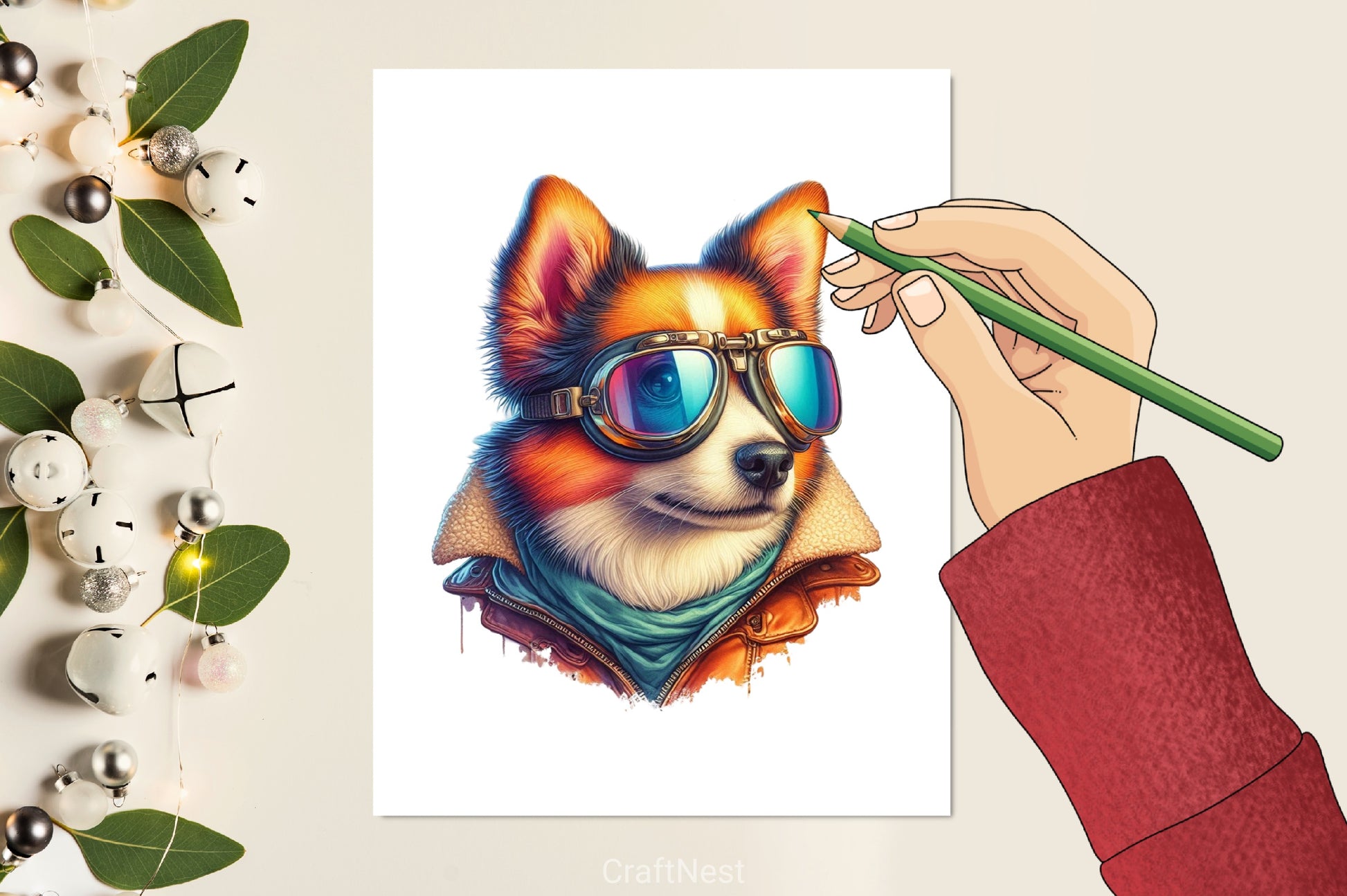 Funny Dog Goggles Clipart Bundle - CraftNest - Digital Crafting and Art