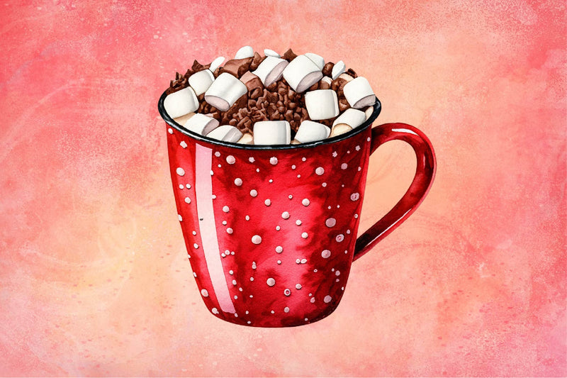 Christmas Coffee Vector Clipart Bundle - CraftNest - Digital Crafting and Art