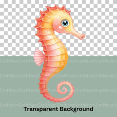 Undersea Creatures Clipart Bundle - CraftNest - Digital Crafting and Art