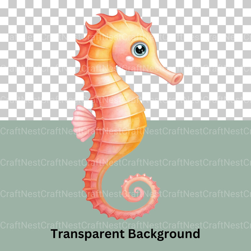 Undersea Creatures Clipart Bundle - CraftNest - Digital Crafting and Art