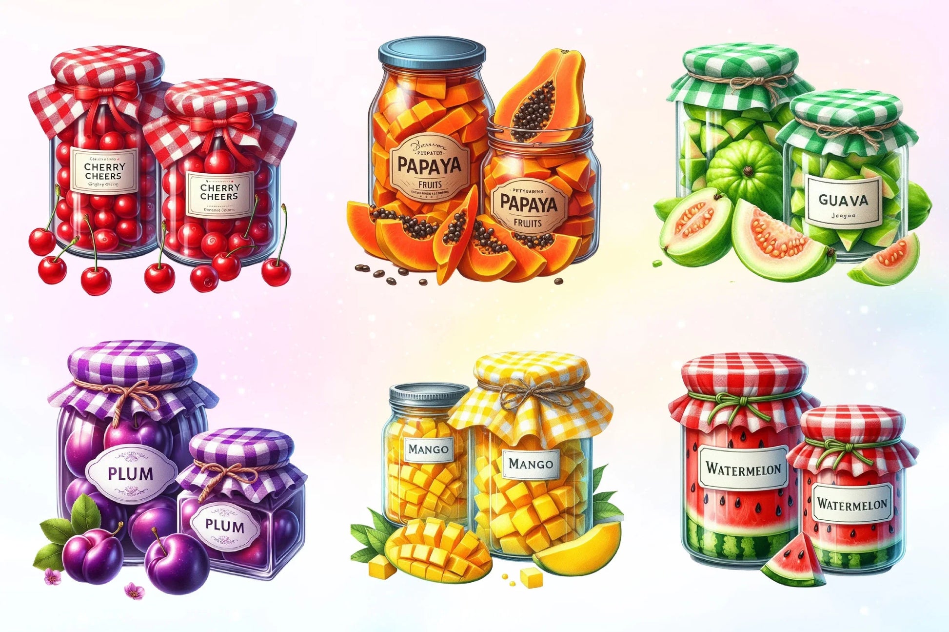 Jarful Joys Clipart Bundle - CraftNest - Digital Crafting and Art