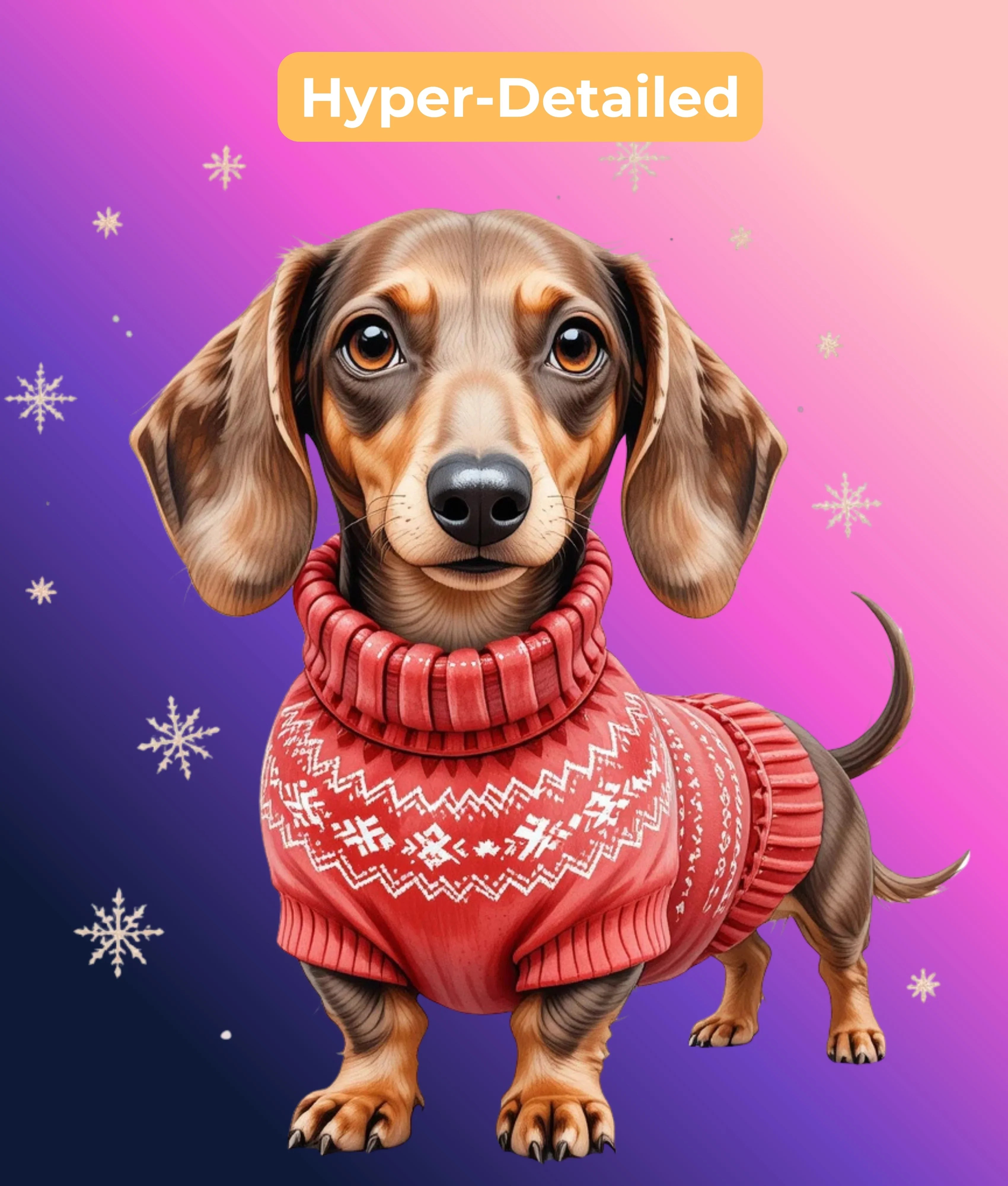 Dachshund Through the Seasons Clipart Bundle - CraftNest - Digital Crafting and Art