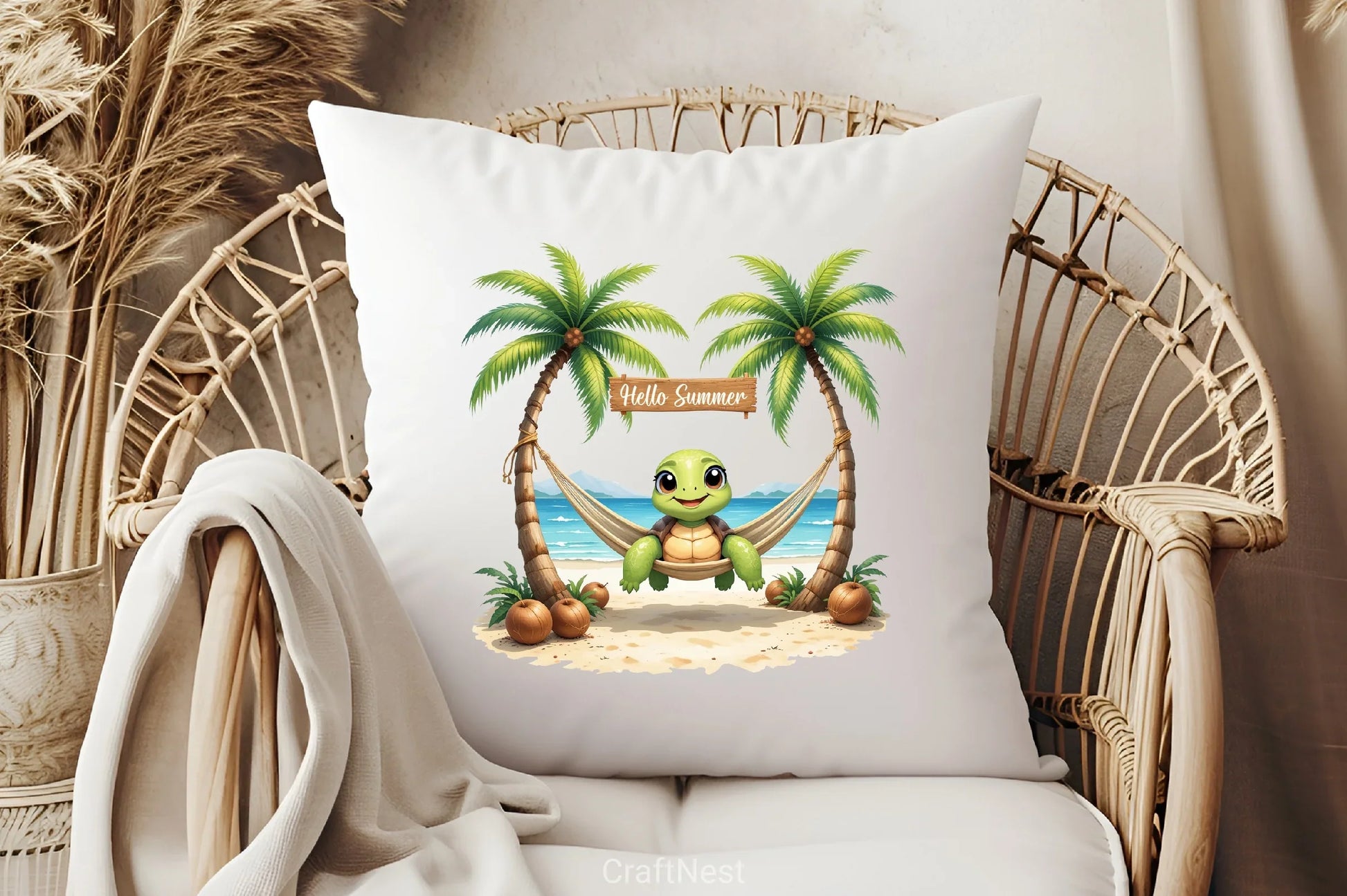 Summer Turtle Clipart Bundle - CraftNest - Digital Crafting and Art