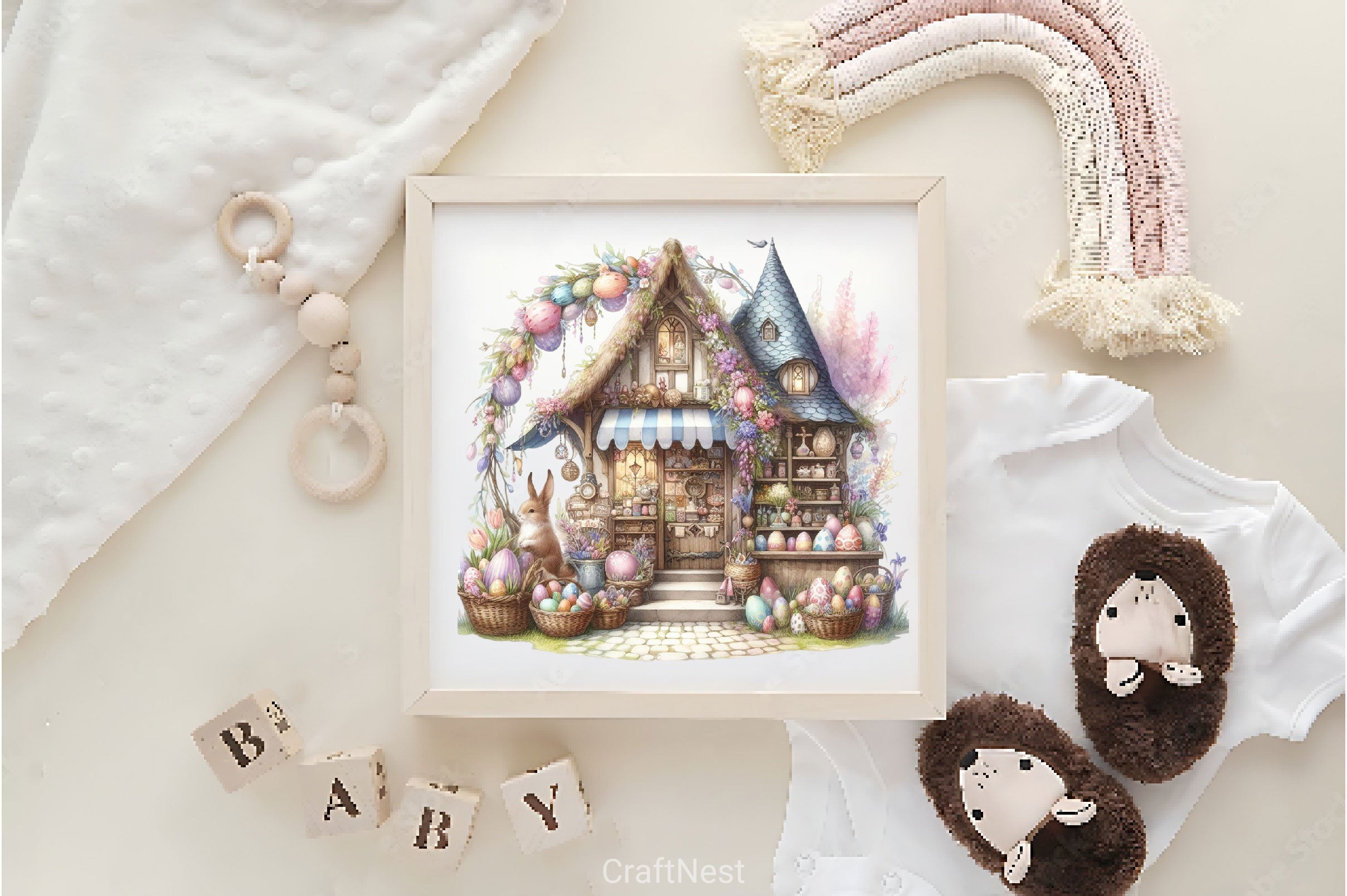 Easter Shop Clipart Bundle - CraftNest - Digital Crafting and Art