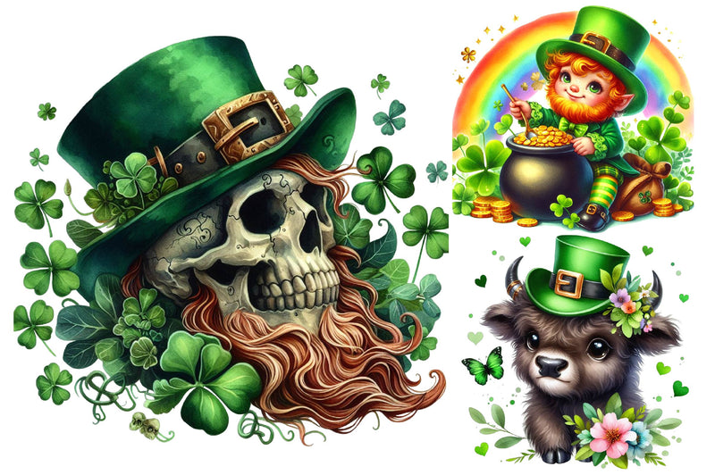 St Patrick S Day Clipart Bundle 1 - CraftNest - Digital Crafting and Art