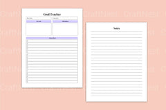 Goal Tracker Tool - CraftNest - Digital Crafting and Art