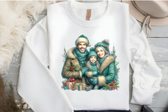 Teal Christmas Clipart Bundle - CraftNest - Digital Crafting and Art