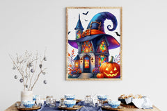 Fairy Halloween Witch House Clipart Bundle - CraftNest - Digital Crafting and Art