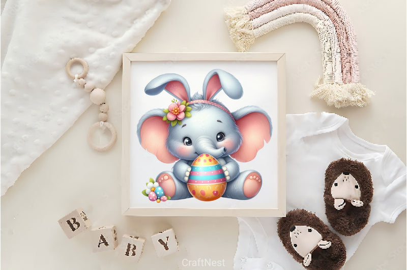 Animals With Bunny Ears Clipart Bundle - CraftNest - Digital Crafting and Art