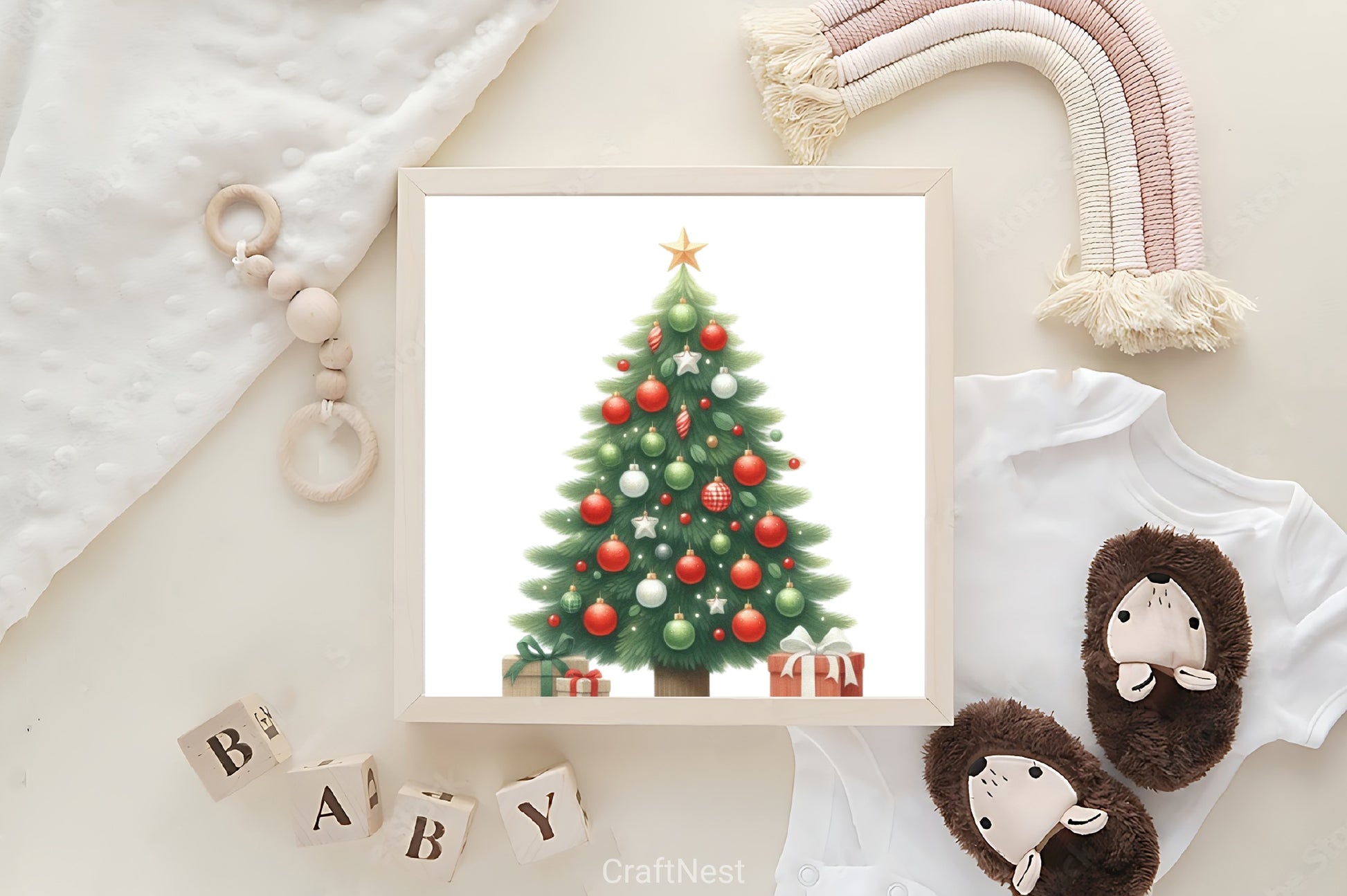Christmas Tree Clipart Bundle 8 - CraftNest - Digital Crafting and Art