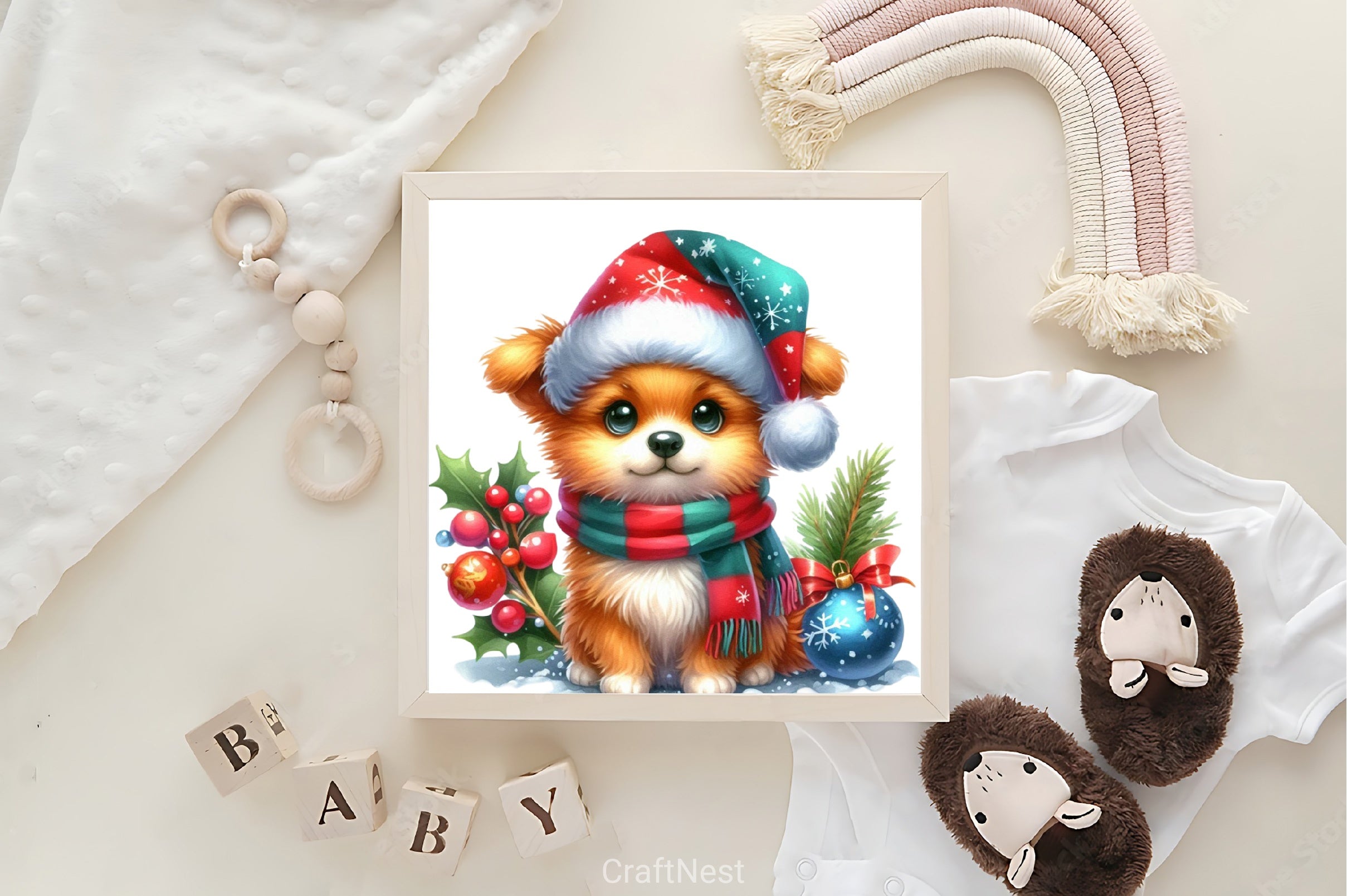 Christmas Dog Clipart Bundle 7 - CraftNest - Digital Crafting and Art