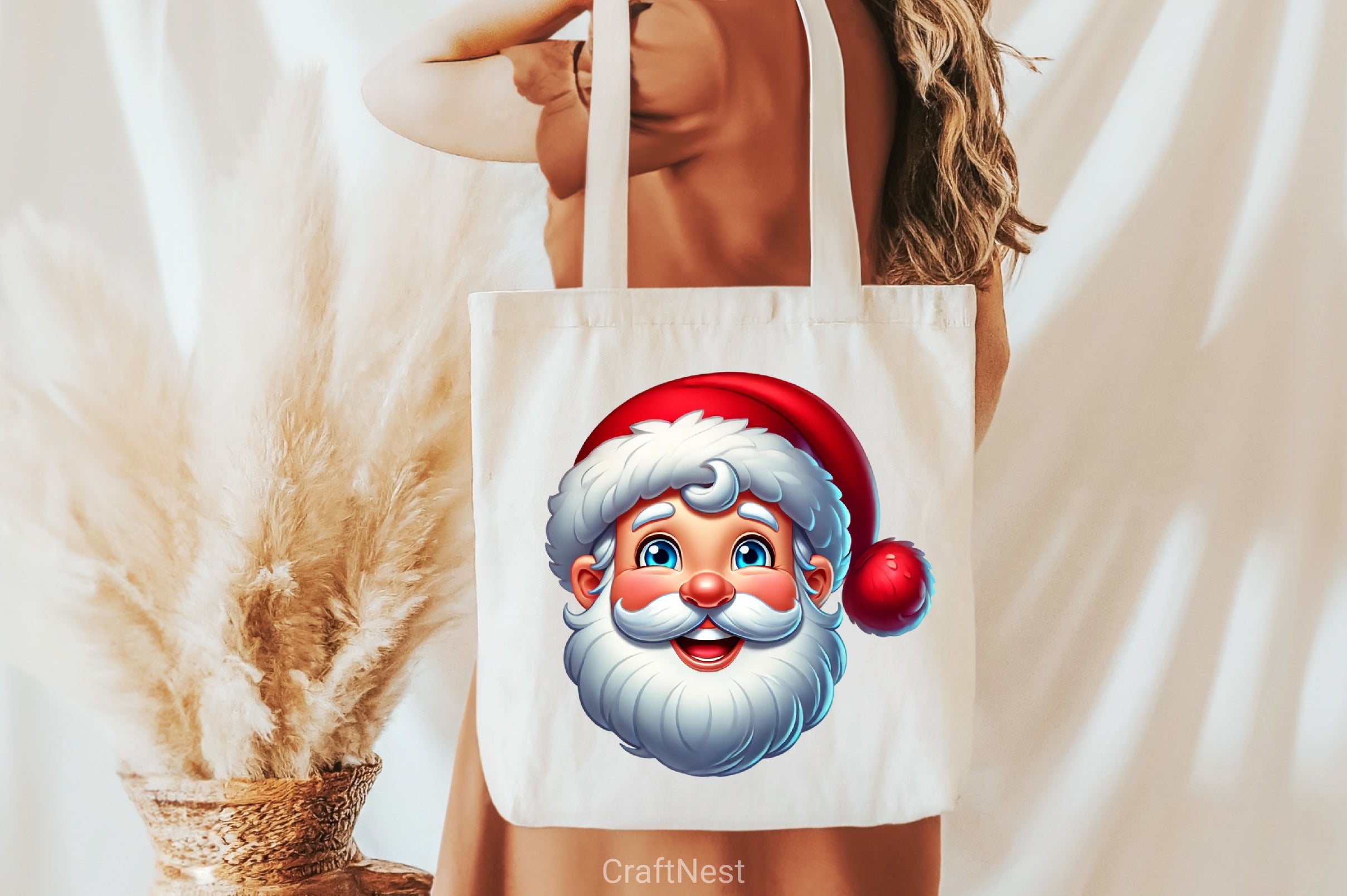 Christmas Santa Clipart Bundle 6 - CraftNest - Digital Crafting and Art