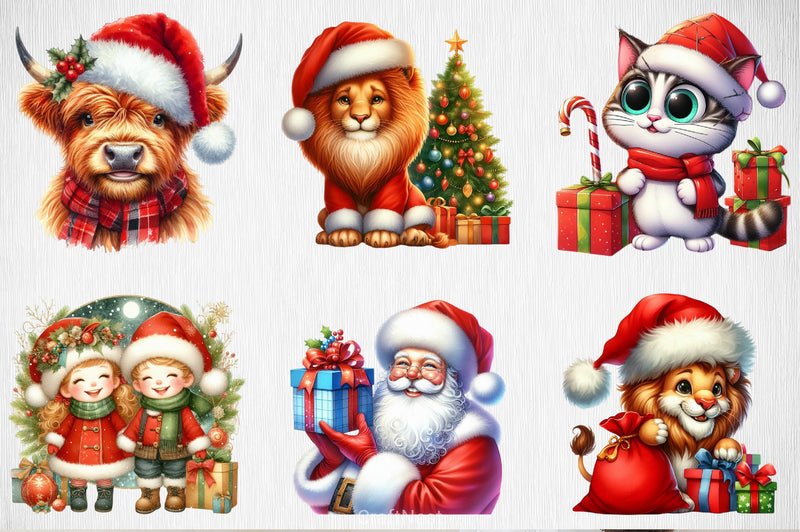 Christmas Clipart Bundle 6 - CraftNest - Digital Crafting and Art