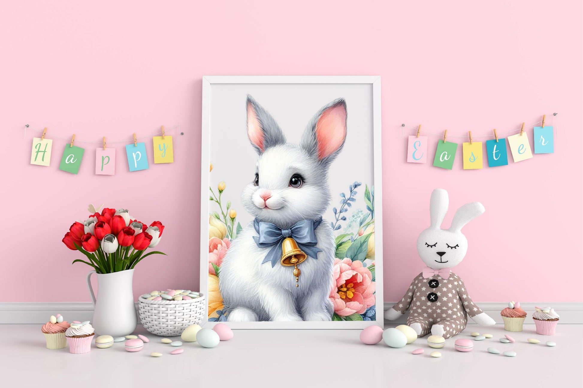 Easter Bunny Clipart Bundle 9 - CraftNest - Digital Crafting and Art