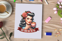 Just Here For The Tea Clipart Bundle 2 - CraftNest - Digital Crafting and Art