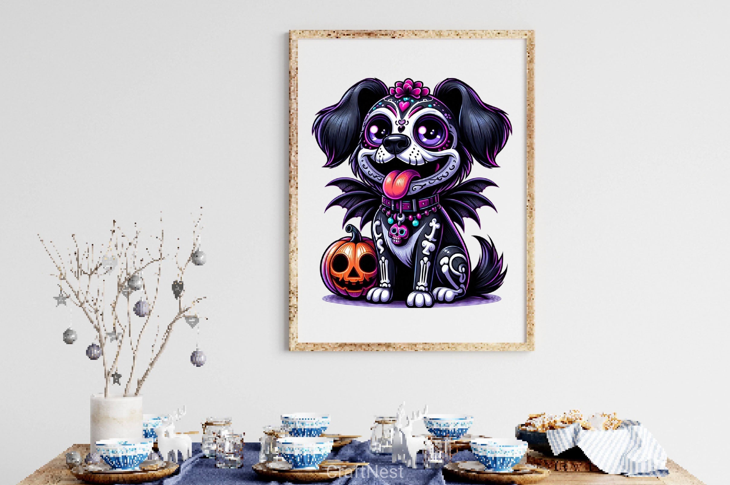 Halloween Dog Clipart Bundle 3 - CraftNest - Digital Crafting and Art