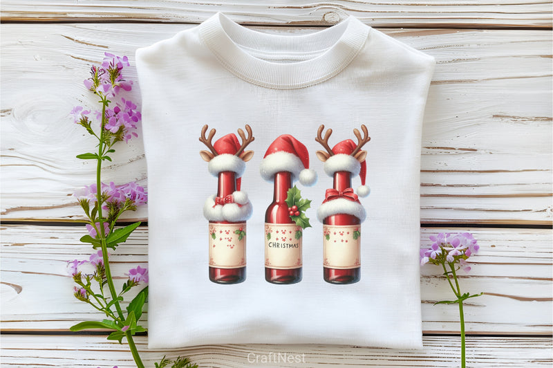 Beer Christmas Funny Clipart Bundle - CraftNest - Digital Crafting and Art