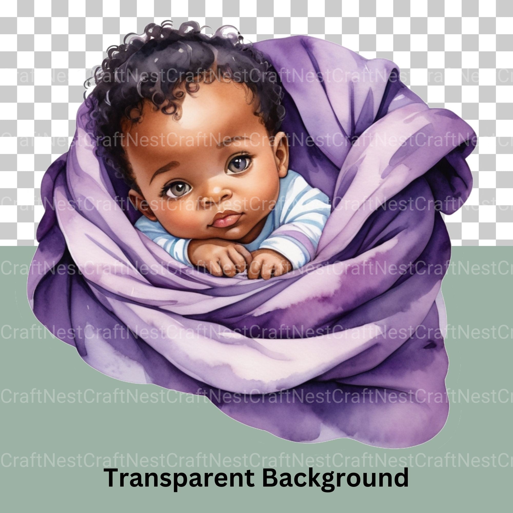 Baby Girls Clipart Bundle - CraftNest - Digital Crafting and Art