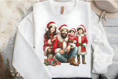 Christmas Family Clipart Bundle - CraftNest - Digital Crafting and Art