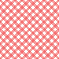 Red Buffalo Plaid Seamless Digital Paper - CraftNest - Digital Crafting and Art