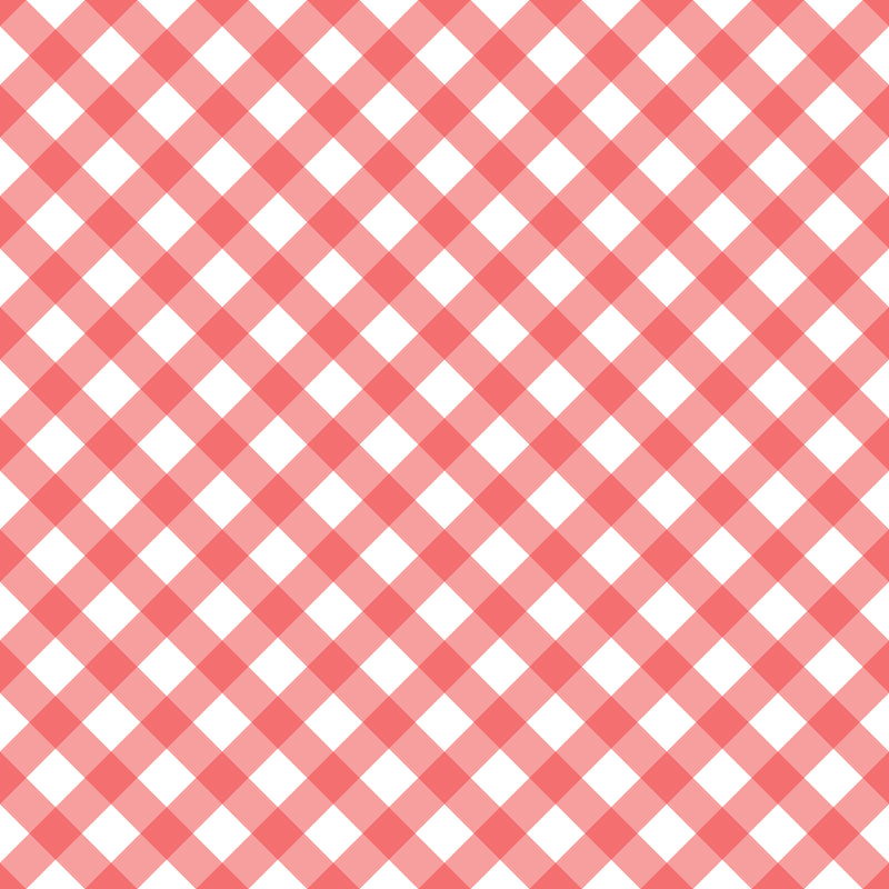 Red Buffalo Plaid Seamless Digital Paper - CraftNest - Digital Crafting and Art