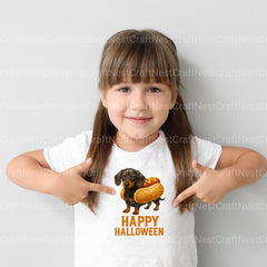 Dachshund Hotdog Mustard Halloween Clipart Bundle - CraftNest - Digital Crafting and Art