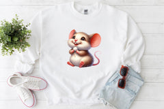 Cute Mouse Clipart Bundle - CraftNest - Digital Crafting and Art