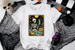 Funny Gardening Skeleton Tarot Card Clipart Bundle - CraftNest - Digital Crafting and Art