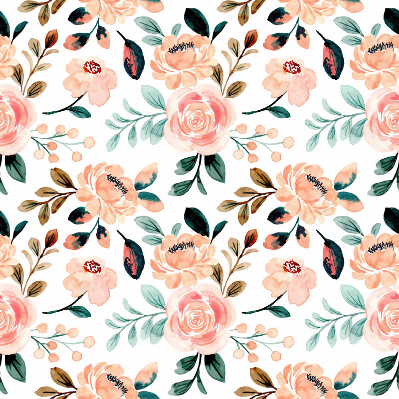 Spring Flower Seamless Digital Paper - CraftNest - Digital Crafting and Art