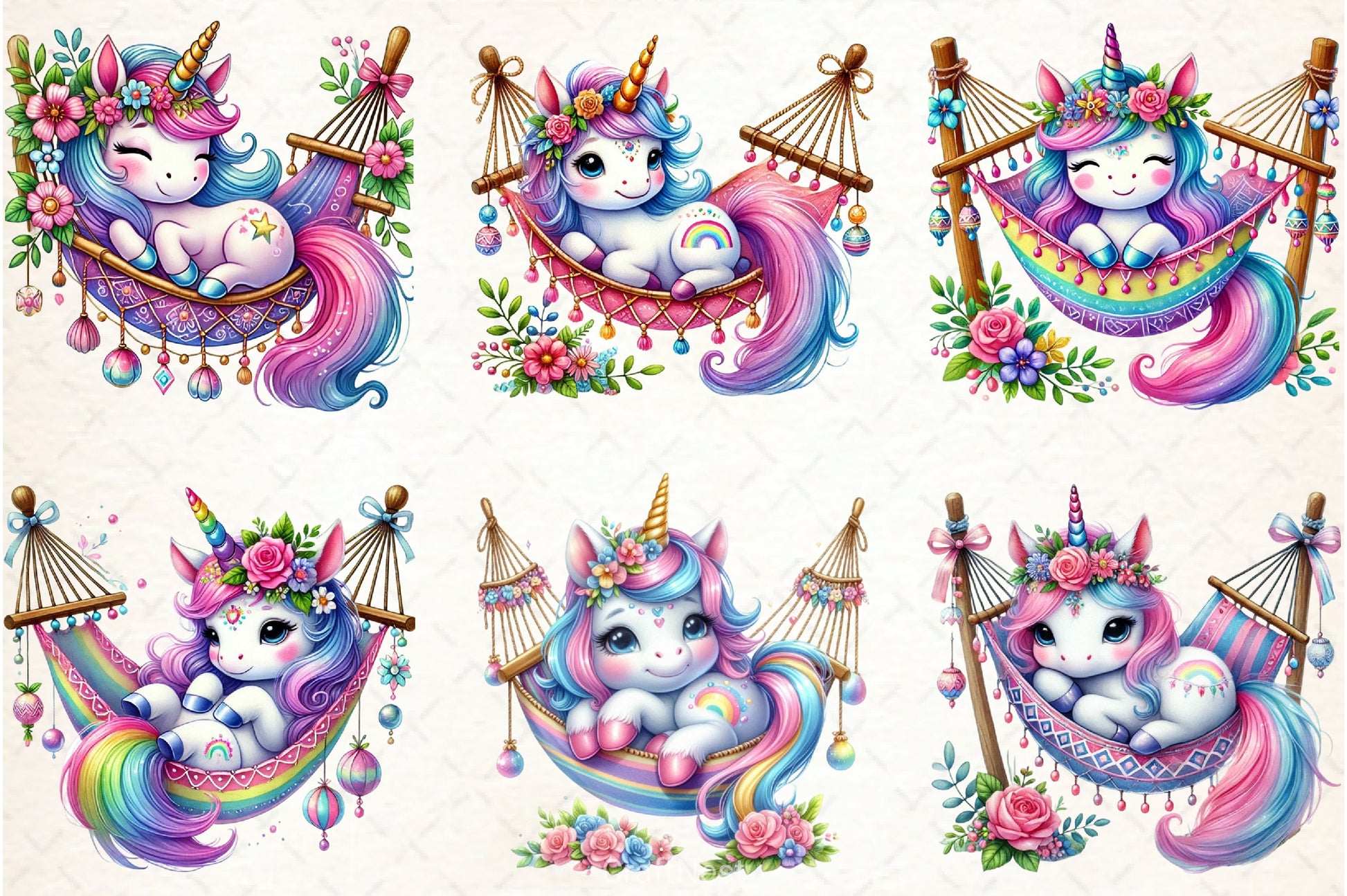 Unicorn Clipart Bundle - CraftNest - Digital Crafting and Art