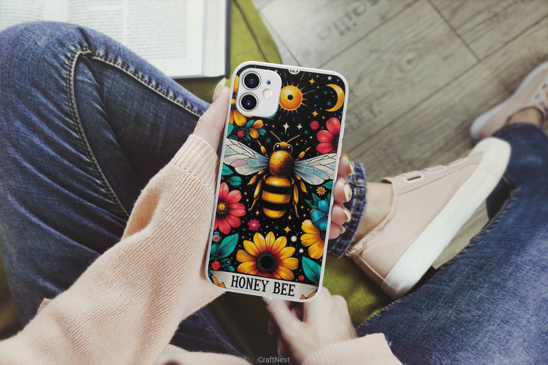 Honey Bee Tarot Card Clipart Bundle 10 - CraftNest - Digital Crafting and Art