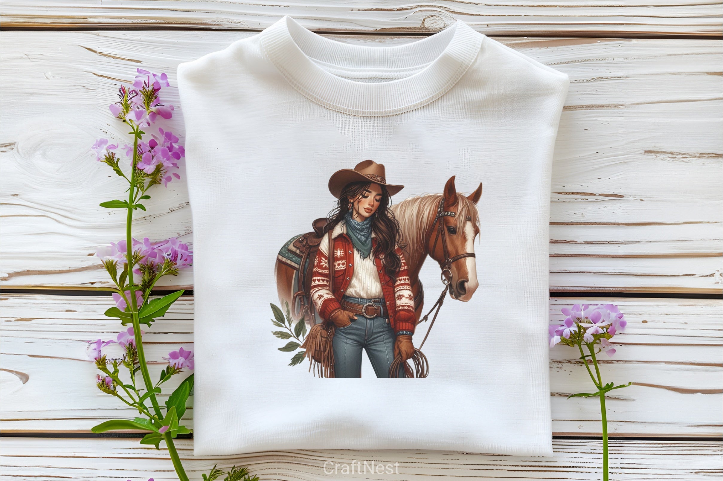 Country Girl Clipart Bundle - CraftNest - Digital Crafting and Art