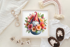 Easter Eggshell Gnome Clipart Bundle - CraftNest - Digital Crafting and Art