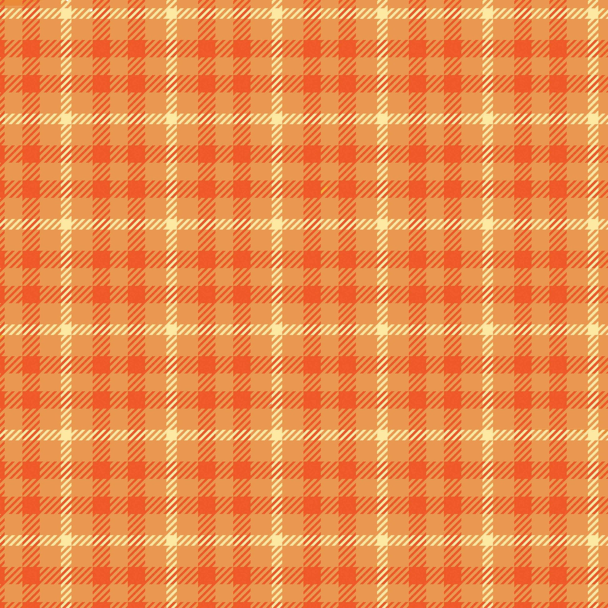 Fall Plaid Seamless Digital Paper - CraftNest - Digital Crafting and Art