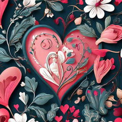 Valentine's Day Seamless Digital Paper 2 - CraftNest - Digital Crafting and Art