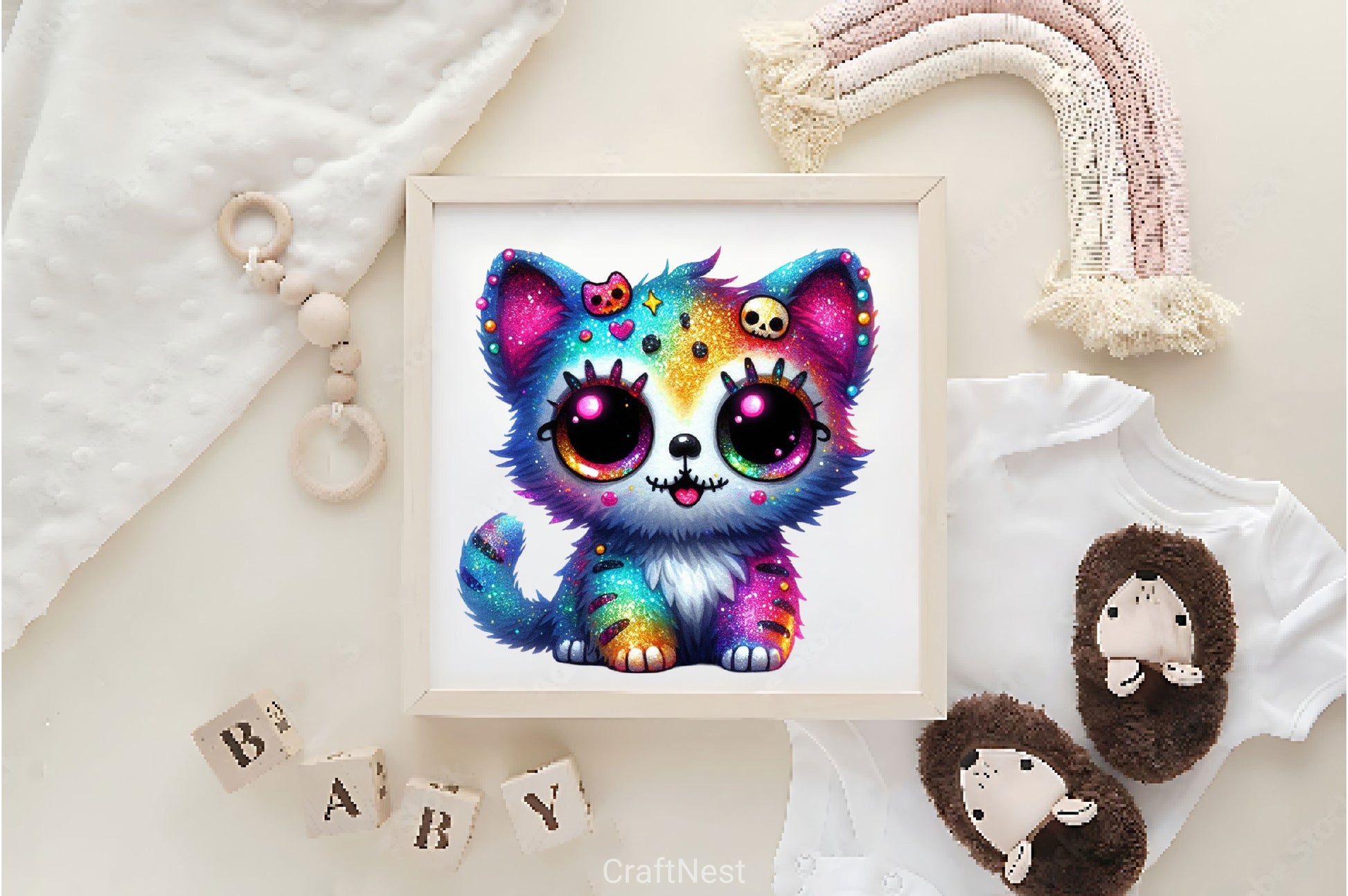 Cute Zombie Cat Clipart Bundle 2 - CraftNest - Digital Crafting and Art