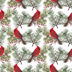Cardinal Seamless Digital Paper - CraftNest - Digital Crafting and Art
