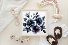 Gothic Flower Bouquet Clipart Bundle - CraftNest - Digital Crafting and Art