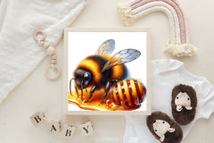 Bumblebee & Honey Clipart Bundle - CraftNest - Digital Crafting and Art