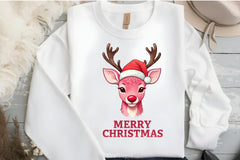 Reindeer Christmas Clipart Bundle - CraftNest - Digital Crafting and Art