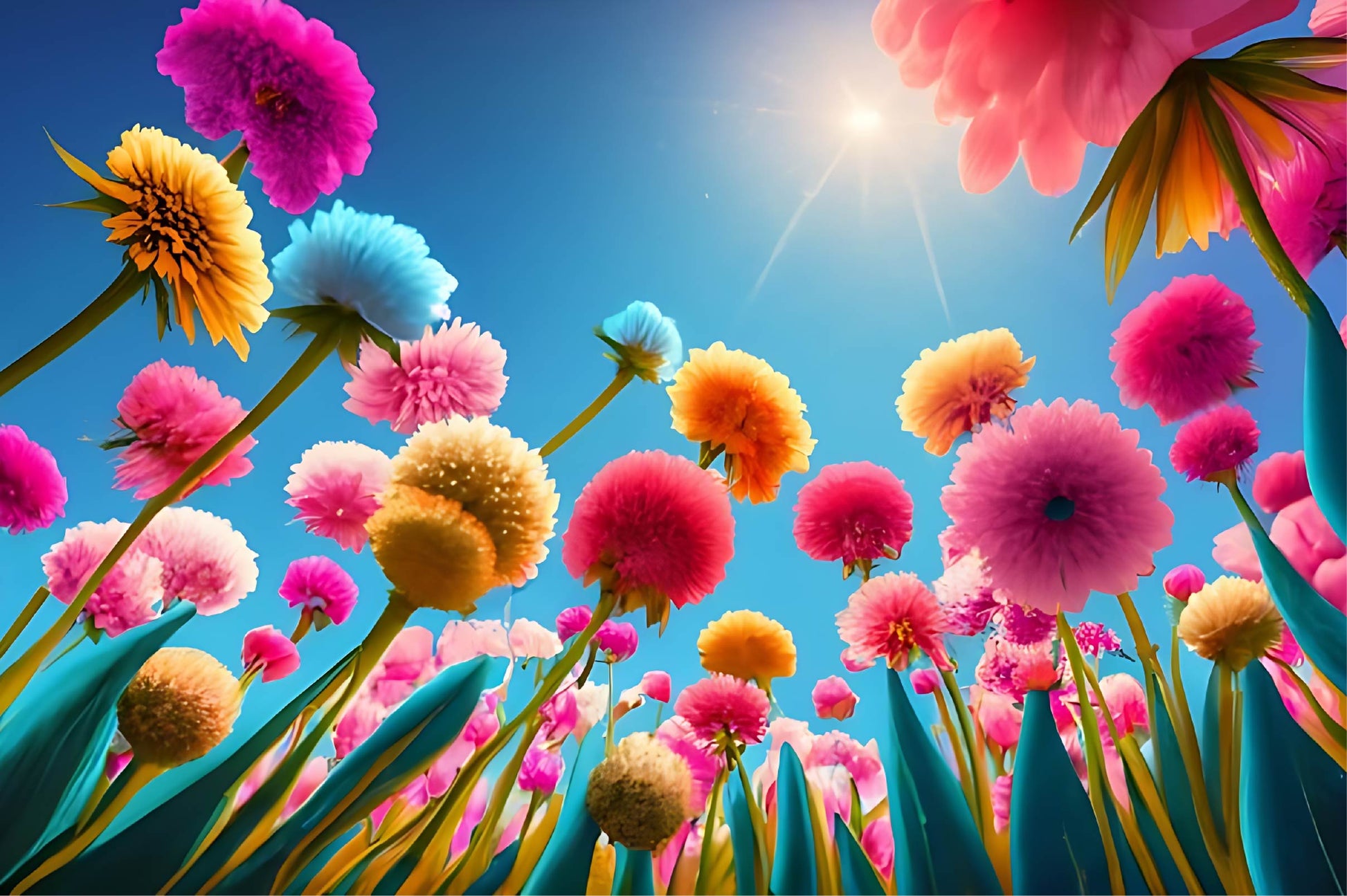 Whimsical Flower Backgrounds Clipart Bundle - CraftNest - Digital Crafting and Art