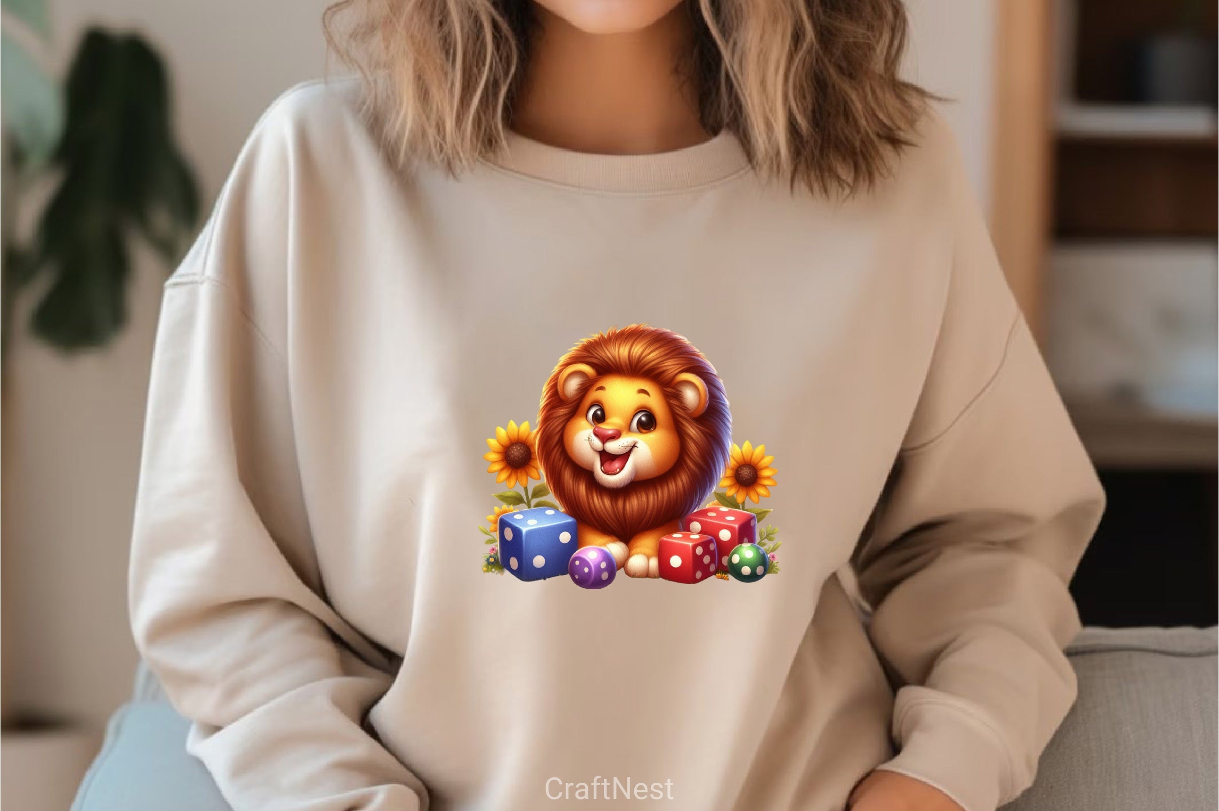 Cute Lion Clipart Bundle - CraftNest - Digital Crafting and Art