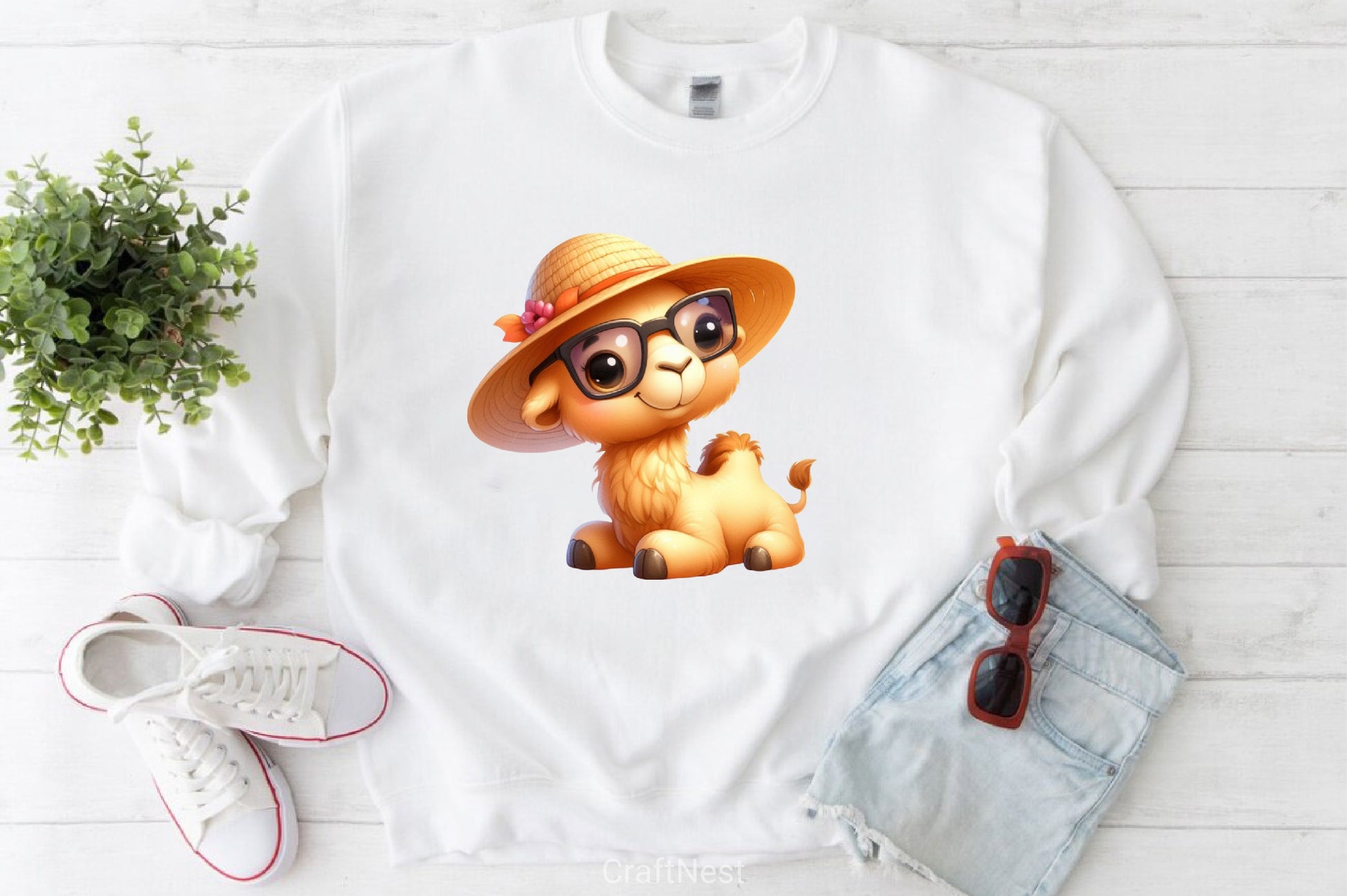 Cute Camel Clipart Bundle - CraftNest - Digital Crafting and Art